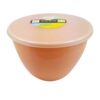 1.5 Pint Peach Pudding Basin with Lid