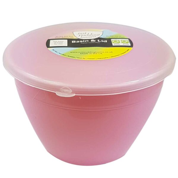 1 Pint Pink Pudding Basin