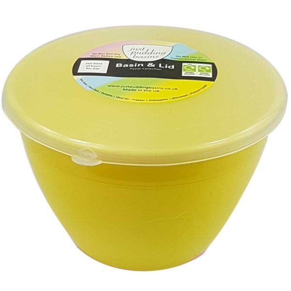 1 Pint Yellow Pudding Basin