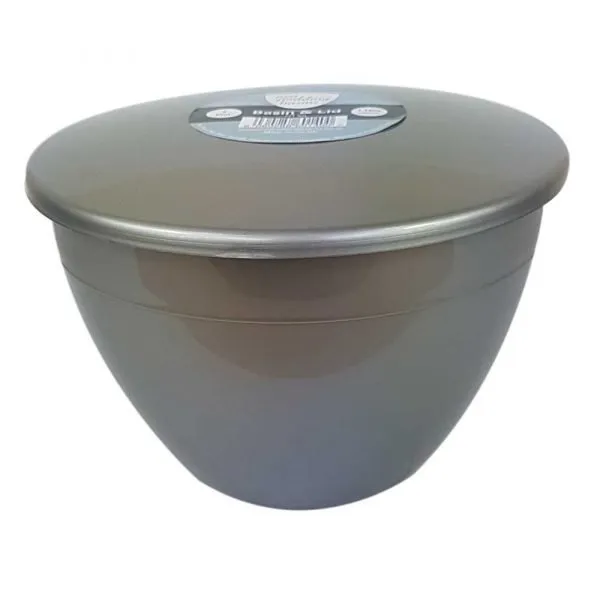 2 Pint Silver Pudding Basin with Lid