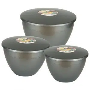 Silver Trio Set of Pudding B