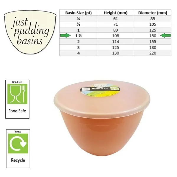 Peach 1.5pint size