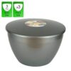 3 Pint Silver Pudding Basins with Lids