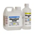 Epoxy Casting Resin Kit with Gloves Glass Cast 50