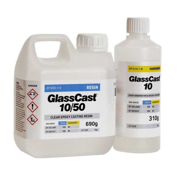 Epoxy Casting Resin Kit Inc Gloves GlassCast 10