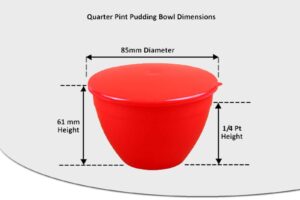 1/4 Pint Pudding Basins - 140ml