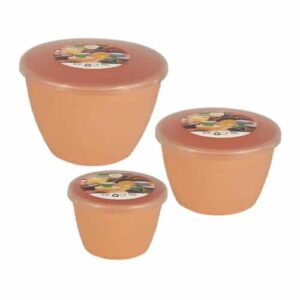 Peach Pudding Basin Set