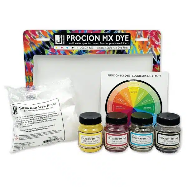 Procion MX 4 Colour Set with Soda Ash