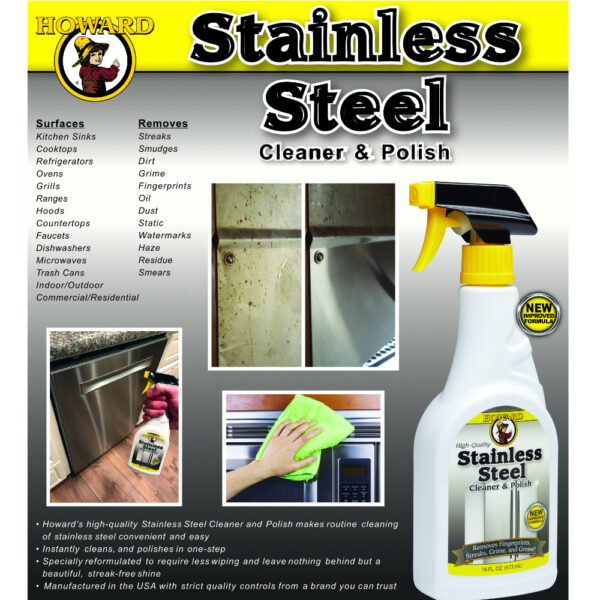 Howard Stainless Steel Cleaner