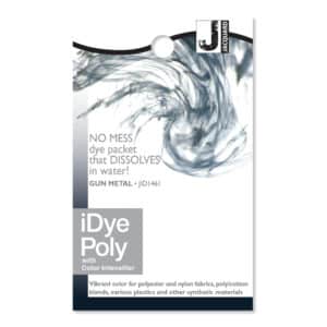 iDye Poly Gun Metal Grey Fabric Dye