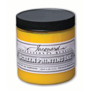 Opaque Yellow Screen Printing Ink - 236.5ml (8 fl oz)
