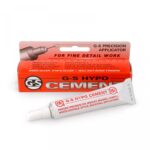 G-S Hypo Cement Clear Adhesive 9ml – Precision Applicator Glue for Jewellery, Crafts & Repairs